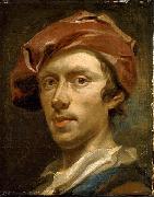 Olof Arenius Self portrait oil